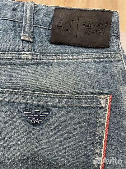 Джинсы Armani jeans мужские оригинал