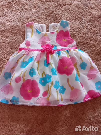 Платье для девочки 6-7мес