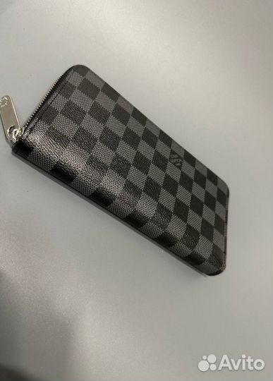 Портмоне Louis Vuitton Черное Люкс