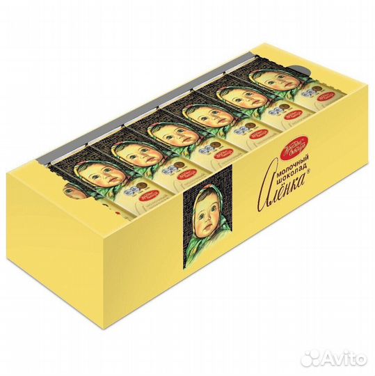 Шоколад Аленка Красный Октябрь Молочный 20г