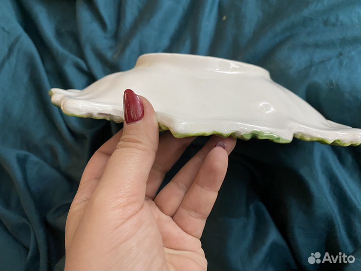 Блюдо декоративное Виноград Фарфор