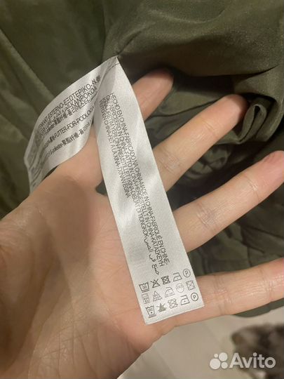 Пальто стеганное Zara