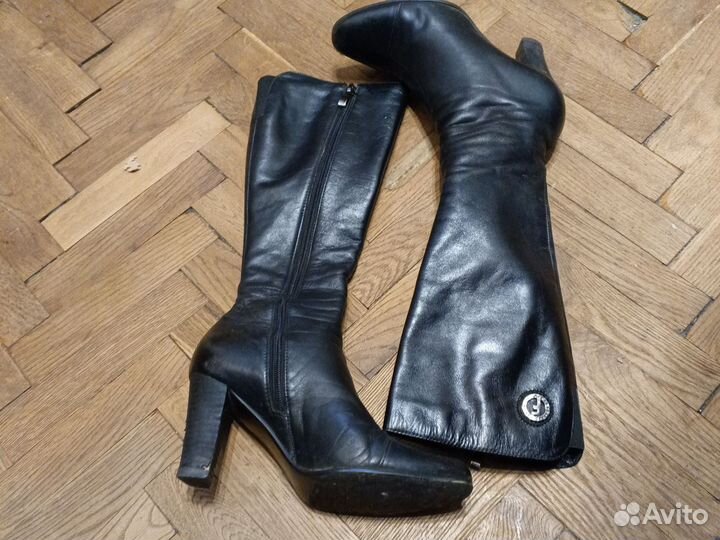 Сапоги женские натуральная кожа