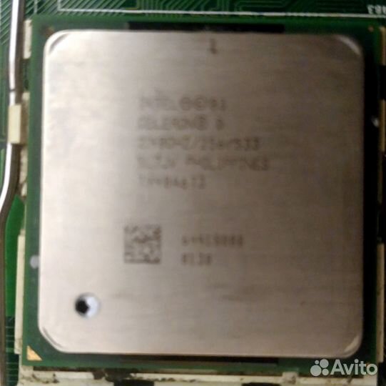 Материнская плата с процессором