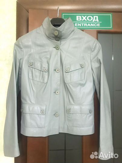 Куртка кожаная женская