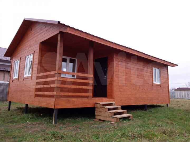 Дом 54 м² на участке 8 сот.