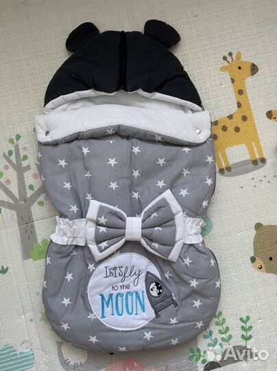 Конверт на выписку/ в коляску новый