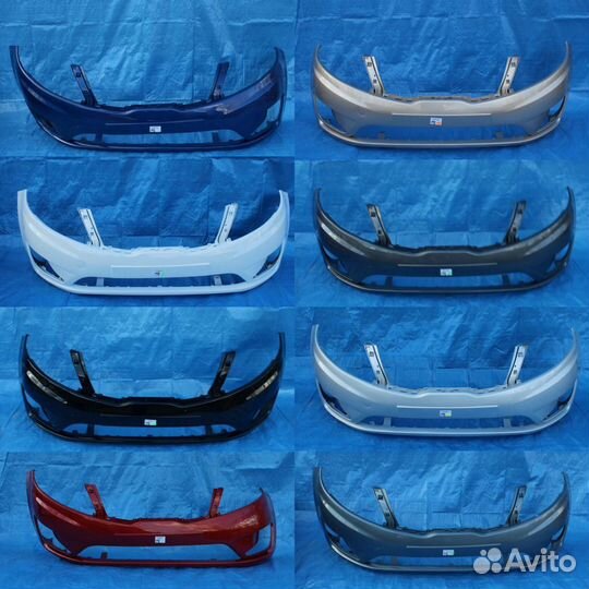 Бампер передний для Kia Rio 3 2011-2017