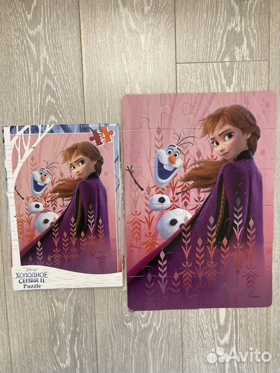 Пазлы для малышей пакетом puzzle