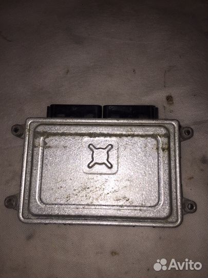 Блок управления двигателем Chevrolet Aveo T250 1.2