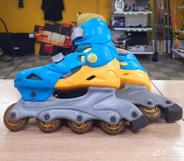 Роликовые коньки размер М