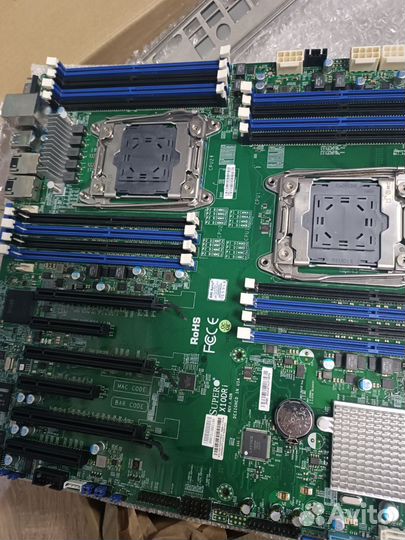 Рабочая станция supermicro, 2x e5 2680v4