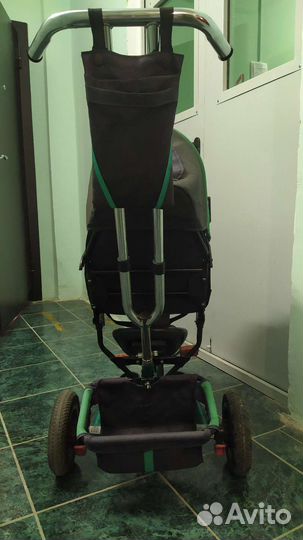 Детский велосипед с ручкой бу