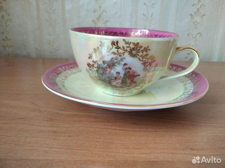 Чайная пара фарфор