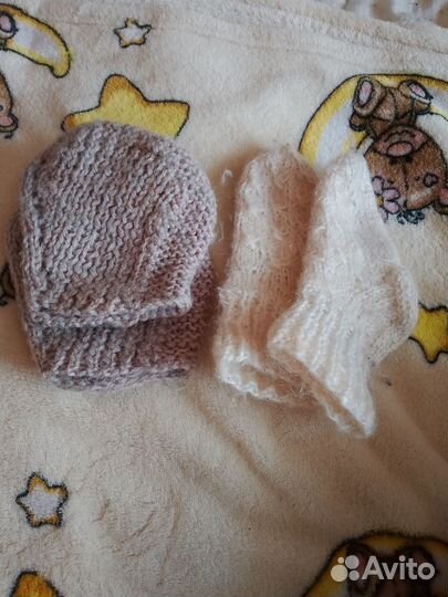 Носочки детские вязаные