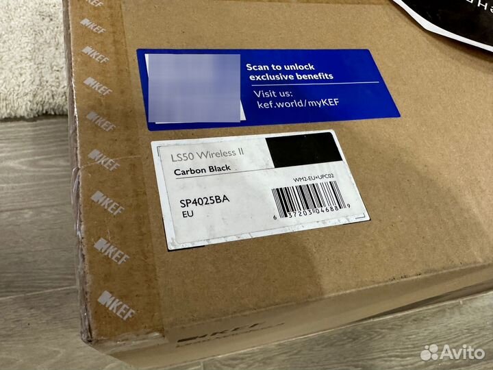 Активная полочная акустика KEF LS50 Wireless II