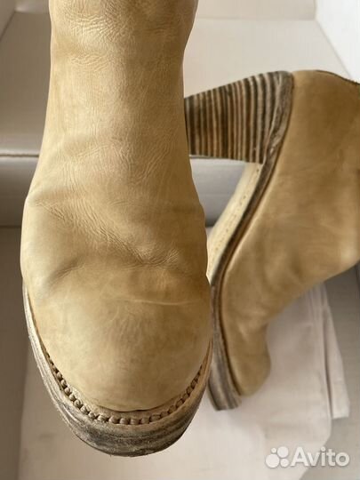 Guidi back zip boot HN06