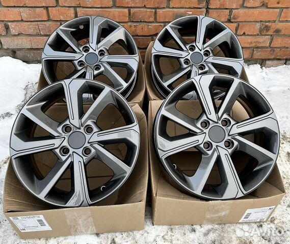 Диски литые Khomen Wheels 4x100 R15 Hyundai,Kia
