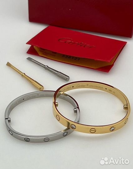 Браслет Cartier с отверткой