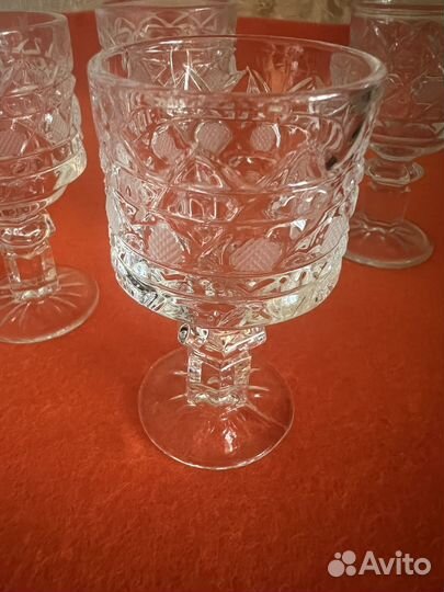 Хрустальные рюмки СССР