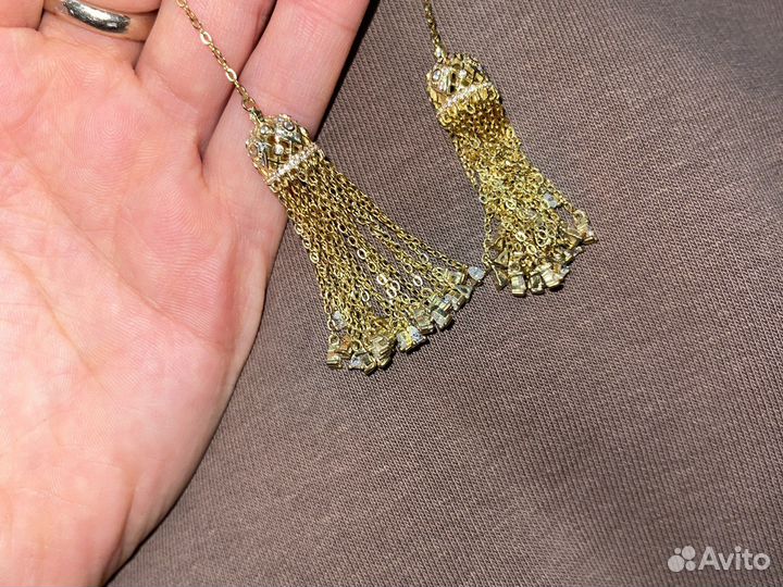 Серьги серебро 925