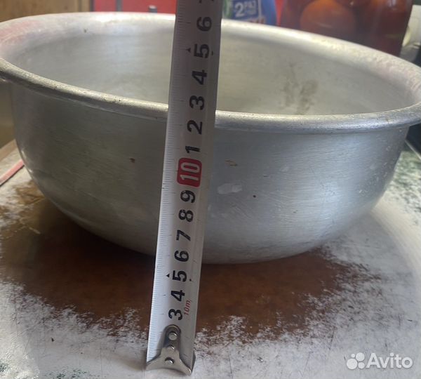 Таз алюминиевый