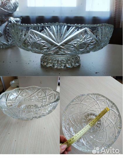 Хрустальная посуда СССР