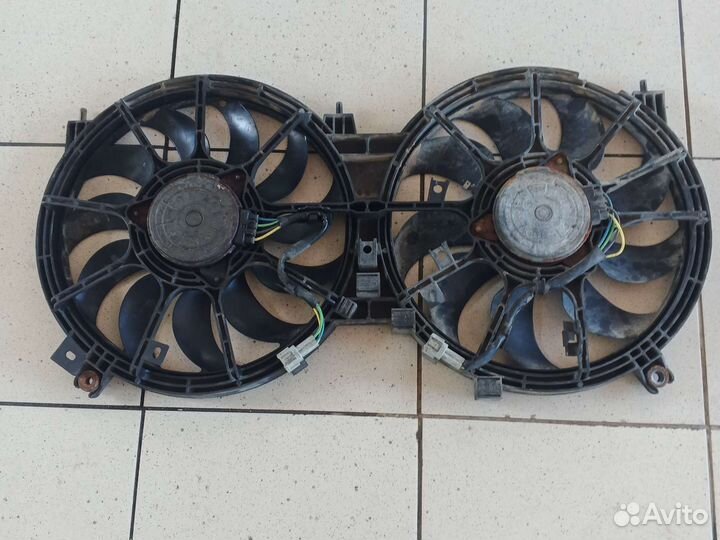 Диффузор с вентиляторами ниссан мурано