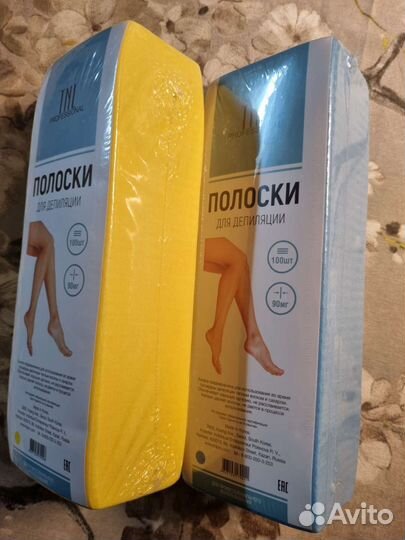 Полоски для депиляции TNL Professional