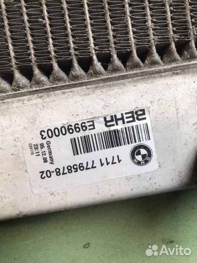 Радиатор охлаждения BMW 530d е60