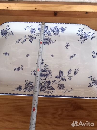 Поднос - блюдо Фарфор Франкенталь начало 20 века