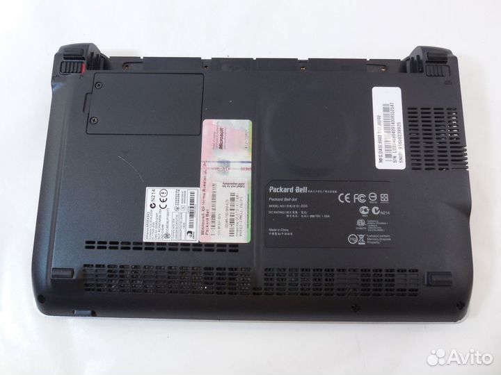 Корпус от нетбука Packard Bell ZG5