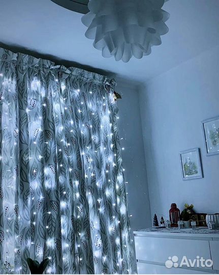 Новые гирлянды-шторы