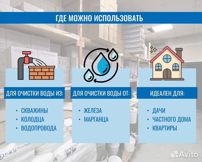 Умягчитель воды от производителя со склада