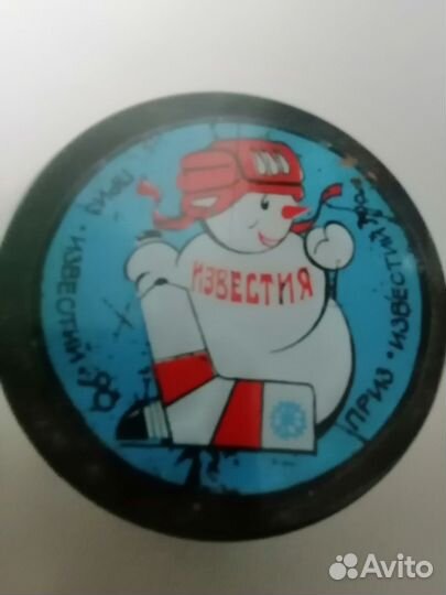 Редкая хоккейная шайба