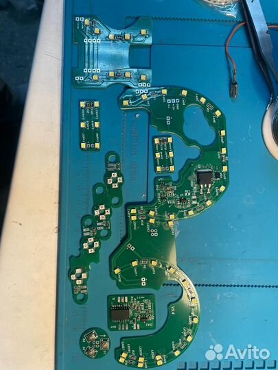 Пересвет приборных панелей Subaru foresrer SG