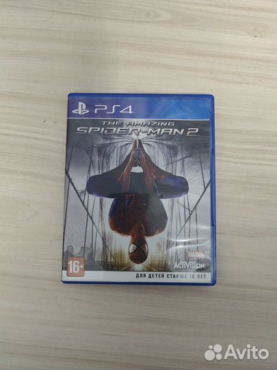 Диск The amazing Spider-Man 2 PS4