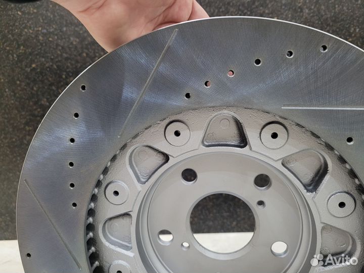 Передние опорные диски на lexus GS350 FS sport