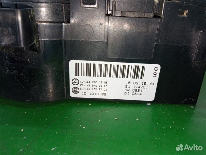 Блок управления задним климатом Mercedes-Benz Gle