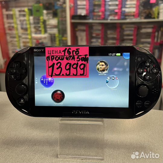 Sony PS Vita slim 16gb 5 игр прошита