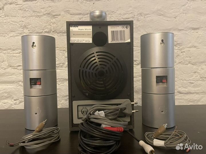 Колонки для компьютера с сабвуфером sven SPS-910