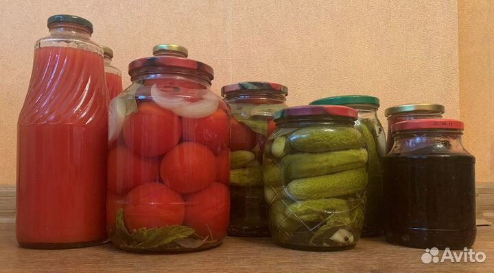 Консервированные овощи, варенье