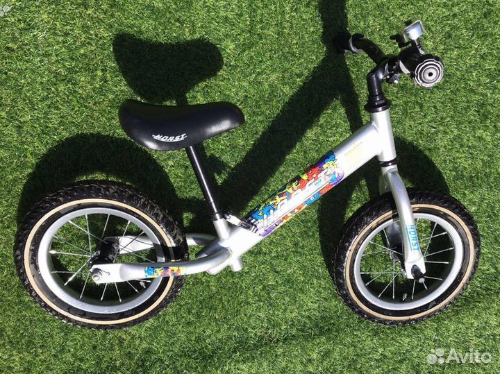 Беговел Horst 95, серебристый