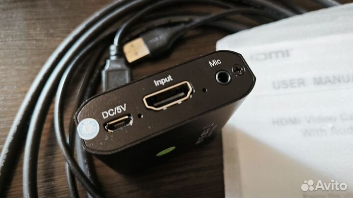 Карта видеозахвата hdmi по usb на пк