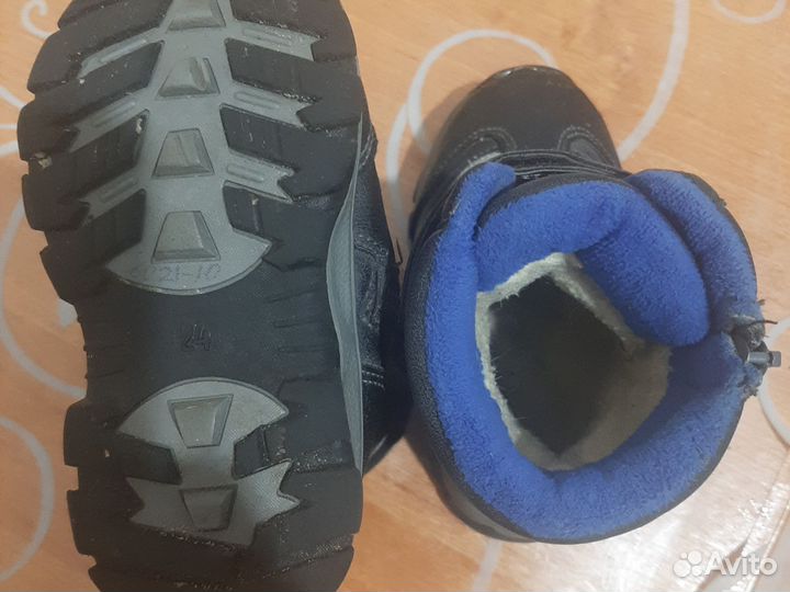Ботинки зимние детские 24 размер