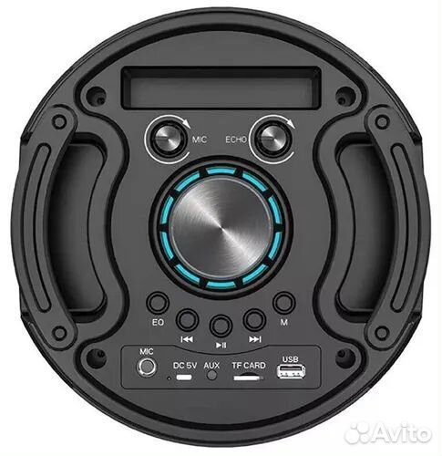 Мощная колонка ZQS 6216 с микрофоном