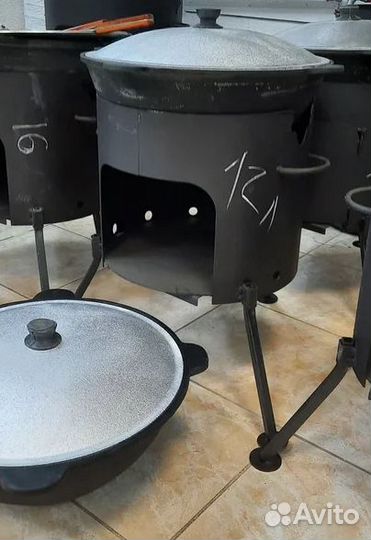 Печка для казана новая