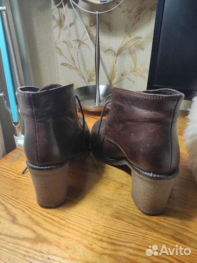 Ботильоны натуральная кожа 38
