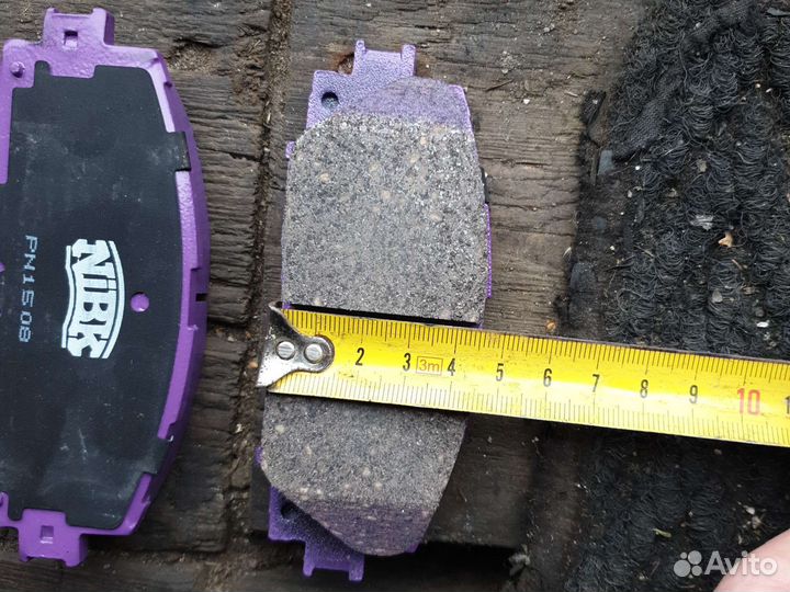 Тормозные колодки nibk 1508 на тойоту