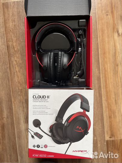 Игровые наушники hyperx